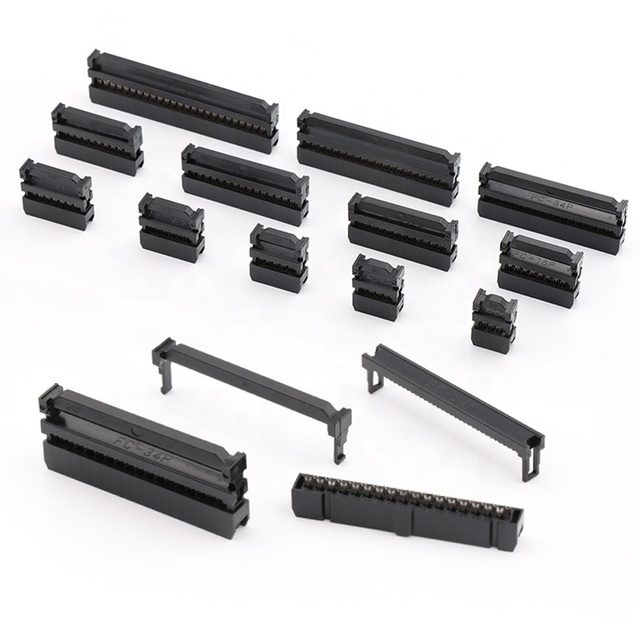 IDC Connector Female Socket 2.54mm Pitch Idc Header Female Socket 6-50Pin IDC Connector
