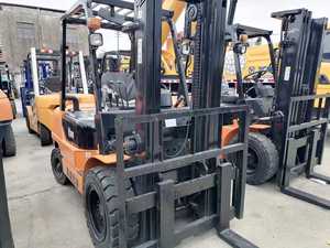 Chariot élévateur HANGCHA 3 tonnes d'occasion, très demandé, en excellent état, moteur et pompe de haute qualité, 100% prêt, faible nombre d'heures de fonctionnement, Shanghai - Product Image 2