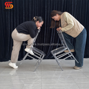 Chaises Chiavari en résine transparentes empilables en gros à bas <span class=keywords><strong>prix</strong></span> pour hôtels, banquets, événements et réceptions - Product Image 6
