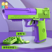 CZ meilleur impression 3D Mini pistolet jouet Anti Stress lumière lueur mignon continu 1911 balle molle pistolet d'éjection Fidget jouets pour enfants