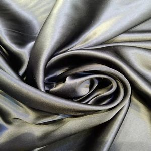 Hilo de seda satinada pura, hilo de seda sin procesar de 16mm y 70 gsm de ancho y 140 cm de ancho, con collares brillantes satinados - Product Image 2