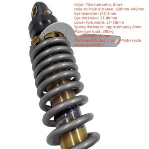 Amortiguadores Traseros para Motocicleta, Amortiguador Hidráulico de Nitrógeno, Apto para BMW C400 GT, Modificación de Suspensión de Alta Resistencia - Product Image 5