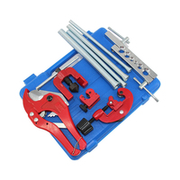 Ensemble d'expansion et de coupe de 9 pièces extenseur de tuyau adapté aux outils de réparation de climatisation de voiture outils de réparation de climatisation