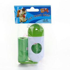 Distributeur de sacs à déjections canines portable OEM/ODM, écologique, avec sacs anti-odeurs robustes en plastique et silicone - Product Image 4