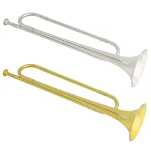 MBAT cuerno equipos musicales instrumentos de latón de níquel chapado en oro de plata bajo trompeta Bb joven bugle