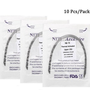 Orthodontic Wire Ni-Ti Thermal Activated Round Mix 0.012 To 0.020 Upper Lower For Dental Use - Product Image 3
