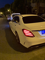 Feux arrière LED de style S pour Mercedes Benz C200 C260 2015-2021, transformation de la classe C W205 de l'ancien au nouveau modèle
