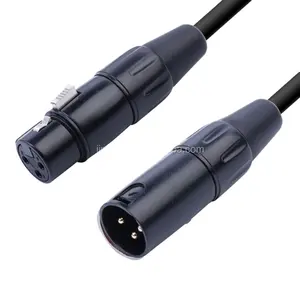 Jinsanhu de alta calidad micrófono xlr al por mayor xlr macho a hembra cable de cobre