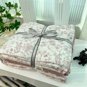 100% Polyester Đồng Bằng Chải Phân Tán In Sợi Nhỏ Vải Dệt Nhà Bộ Đồ Giường Tấm Bán Buôn Nhà Máy Trực Tiếp Giá - Product Image 3