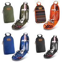 Ensemble d'ustensiles de cuisine de Camping, organisateur de voyage, accessoires de gril, équipement Portable et Compact pour la randonnée barbecue Camping randonnée