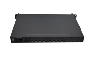 Encodeur vidéo et audio HD SDI vers IP à faible débit 4/8/12 canaux H.265/H.264 1080P avec encodage en tranche unique et télex