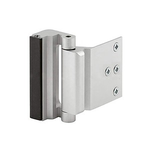 Corps de serrure de porte en aluminium pour porte en bois, durable, argenté, 155g, DL016 - Product Image 3
