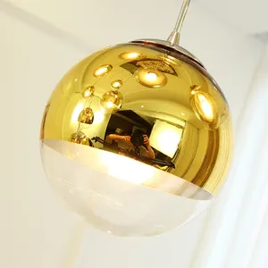 Kreative Art Deco Restaurant Küche hängen mund geblasen Glaskugel moderne Party Dekor Kronleuchter Lichter für zu Hause Esszimmer