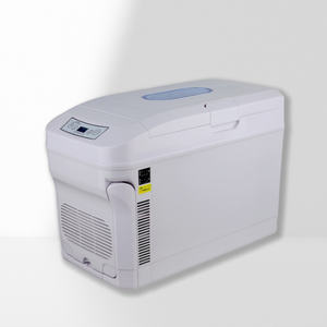 Réfrigérateur vertical à double usage 35L pour voiture et maison Réfrigérateurs de voiture 12V/24V à affichage numérique et contrôle de la température - Product Image 4