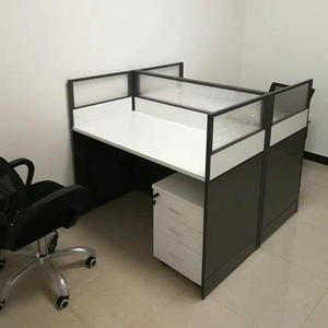 사무실 가구 높은 파티션 콜 센터 2 4 6 인용 직원 워크 스테이션 사무실 책상 칸막이 - Product Image 6