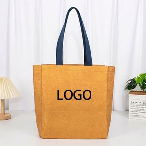 Sac à déjeuner isotherme réutilisable et étanche en papier, grand format, pour le bureau, les pique-niques, la randonnée, le camping, la plage, cadeau promotionnel - Product Image 1