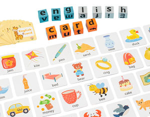 Jouet éducatif pour enfants, puzzle en bois, alphabet, cognition, jeu d'<span class=keywords><strong>orthographe</strong></span>, 26 lettres de l'alphabet anglais - Product Image 4