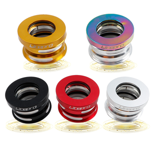 Auriculares de <span class=keywords><strong>bicicleta</strong></span> de 44mm, auriculares Bmx BYA412 P18 P8, <span class=keywords><strong>caja</strong></span> de dirección de <span class=keywords><strong>bicicleta</strong></span> plegable, conjunto de cabezales de ciclismo, columna de dirección de aleación de aluminio - Product Image 2