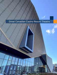 La nuova grande espansione del Resort casinò canadese presenta un teatro da 5,000 posti 3,300 tonnellate di acciaio strutturale 177,500 mq. Ft. Decking in metallo - Product Image 2