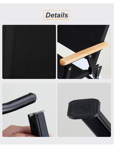 Nouvelle conception de chaise de camping pliable portable avec cadre en aluminium léger, pour se détendre en plein air - Product Image 6