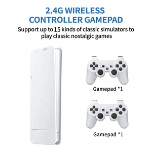 Ihomelife muzze V6เกมแบบพกพาที่มี2คลาสสิกมือถือวิดีโอเกม2.4G ตัวควบคุมไร้สาย30000เกมรองรับ64/128GB - Product Image 3