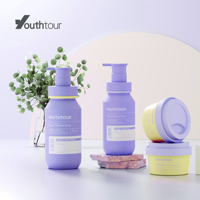Lotion capillaire, après-shampoing, shampoing, désinfectant pour les mains YHC Model Cosmetic PE, 300 ml, 500 ml, 750 ml, emballage personnalisé