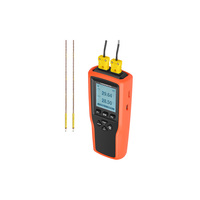 Thermomètre numérique double à thermocouple IT-620D, type K, haute température -200~1370 ℃   0.01 ℃   Capteur T J 20000 enregistrements