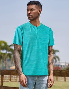 Nouveau design de chemises de golf personnalisées avec logo pour hommes, <span class=keywords><strong>t</strong></span>-<span class=keywords><strong>shirt</strong></span> à manches courtes élastiques et à séchage rapide avec protection <span class=keywords><strong>anti</strong></span>-<span class=keywords><strong>UV</strong></span> - Product Image 2