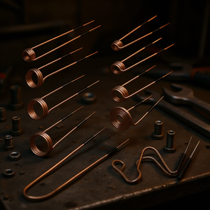 Mini kit de bobinas de calentador de inducción magnética, 8 bobinas con larga vida útil, elimina tornillos y tuercas oxidados para uso en bricolaje - Product Image 2