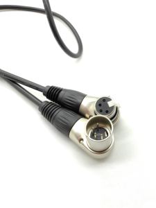 直角XLR 3ピン男性用バナナ金メッキ4mmプラグケーブルオートバイ用自動車XLRバナナスピーカーハーネスアンプ - Product Image 5