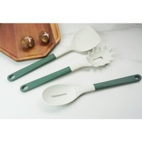 Ensemble d'ustensiles de cuisine en silicone 8 pièces de marque RO, résistant à la chaleur, de qualité alimentaire, avec trou de suspension simple, en TPR – Vente chaude