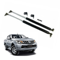 Kit de Amortiguadores para Capó Delantero para Mitsubishi L200 Triton Strada 2015-2024 MQ MR, Soporte de Elevación con Gas