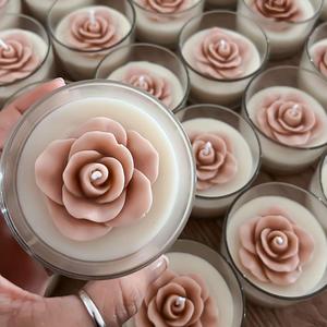 <span class=keywords><strong>Velas</strong></span> Aromáticas Personalizadas para Aliviar el Estrés, <span class=keywords><strong>Velas</strong></span> Decorativas Perfumadas con Lazo de Lujo para Regalos de Boda y Baby Shower - Product Image 3