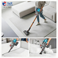 Aspirateur à main sans fil 550W pour le nettoyage des sièges intérieurs de voiture, des canapés et des matelas, aspirateur à bâton avec filtre HEPA