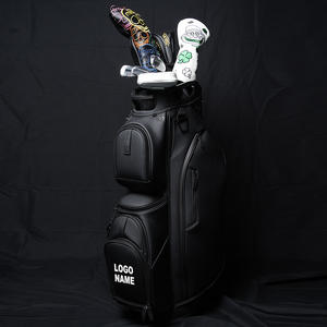 Sac de <span class=keywords><strong>golf</strong></span> professionnel JBoss <span class=keywords><strong>Golf</strong></span>, MOQ 1 pièce, personnalisable avec logo et nom, en polyester durable et cuir PU imperméable, avec 14 compartiments - Product Image 2