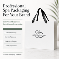 Sacola Promocional Personalizada de Luxo com Alça de Fita, Revestimento Fosco, Revestimento em Folha de Ouro, Laminada, Reciclável, Impermeável, Ecológica, Grande e Média, Branca