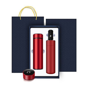 Articles promotionnels de cadeaux de luxe Ensemble de cadeaux d'entreprise avec fiole sous vide Parapluie Coffret cadeau de nouvel an professionnel haut de gamme avec logo personnalisé <span class=keywords><strong>LUSH</strong></span> 50pcs - Product Image 4