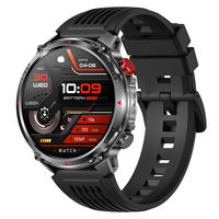 Reloj Inteligente HT45 2026 con Linterna, Pantalla de 1.7 Pulgadas, Resistente al Agua IP68, Monitor de Actividad Física, Reloj Deportivo para Hombre