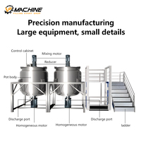 Ligne de production de savon liquide, détergent, lotion, machine à savon liquide Ligne de production de détergent
