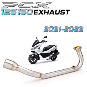 Sistema de Escape Completo para Motocicleta, Tubo Medio para PCX125 PCX150 PCX 125 150 2021 - <span class=keywords><strong>2022</strong></span> - Product Image 4