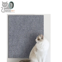 Protecteur de meubles anti-rayures pour chat Tapis auto-adhésif Petit poteau à gratter arbres à chat et grattoir