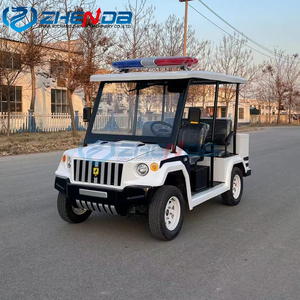 Venta directa de fábrica Coche patrulla eléctrico Coche patrulla escolar con luz de advertencia con intercomunicador megáfono Coche patrulla en venta - Product Image 2