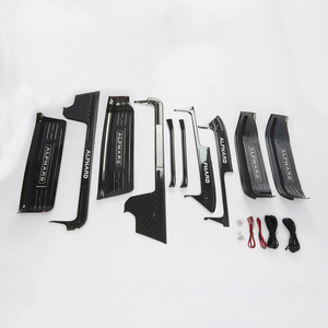 Nouveauté WZXD : Plaques de seuil de porte LED pour voiture, en acier inoxydable, accessoires extérieurs 2024 pour A40 - Product Image 5