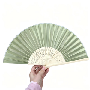 BSBH 2026 – Éventails pliables portables de luxe personnalisés <span class=keywords><strong>en</strong></span> tissu et <span class=keywords><strong>bambou</strong></span>, les plus vendus – Artisanat promotionnel <span class=keywords><strong>en</strong></span> <span class=keywords><strong>bambou</strong></span> - Product Image 5