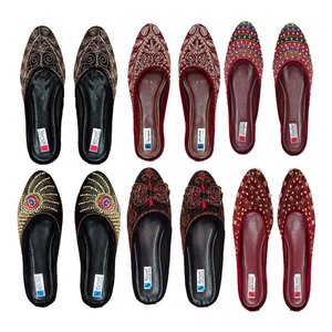 Latest Design Jaipuri Embroidery Work Sandal for Women Available at Affordable Price for Export From Indian Manufacturer - Product Image 4