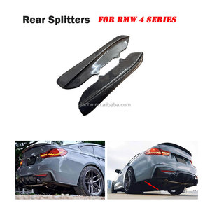 Diffusore posteriore in fibra di carbonio Lip splitter paraurti posteriore per <span class=keywords><strong>BMW</strong></span> serie <span class=keywords><strong>4</strong></span> F32 F33 F36 M <span class=keywords><strong>Sport</strong></span> 2014 - 2019 FRP - Product Image 3
