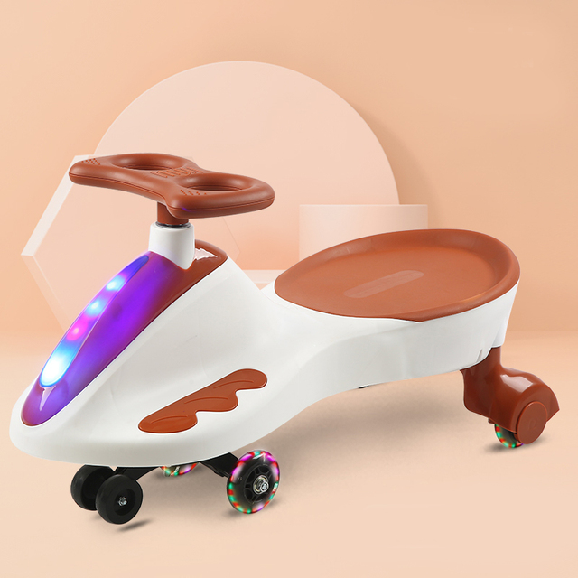 2024 New Kids Swing Car/ Child Ride on Plasma Car/2 in 1 Baby Ride on Twisting Wiggle Car