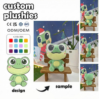 Fabricant et Fournisseur de Jouets en Peluche Personnalisés : Monstre Chat Cousu Très Réduit, Style Gothique, Décoration de Magasin, Poupée en Peluche Personnalisée