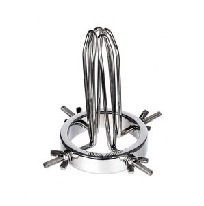 Dispositivo de castidad de espéculo, esparcidor Anal extremo de Metal, ano, Vaginal, tapón Anal <span class=keywords><strong>enorme</strong></span>, Juguetes sexuales para mujeres, hombres, culo - Product Image 4