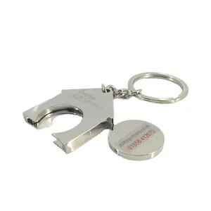 Moneta di Token del carrello della <span class=keywords><strong>spesa</strong></span> del metallo della moneta del carrello del gettone in bianco di nuova progettazione di vendita calda all'ingrosso - Product Image 1